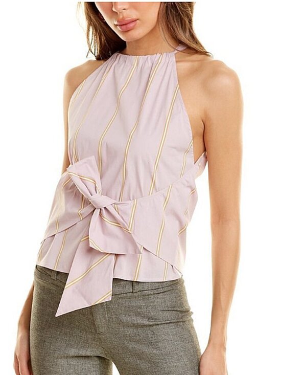 Trina Turk Tops - NWT Trina Turk Mika 2 Halter Style Wrap Top Size Small